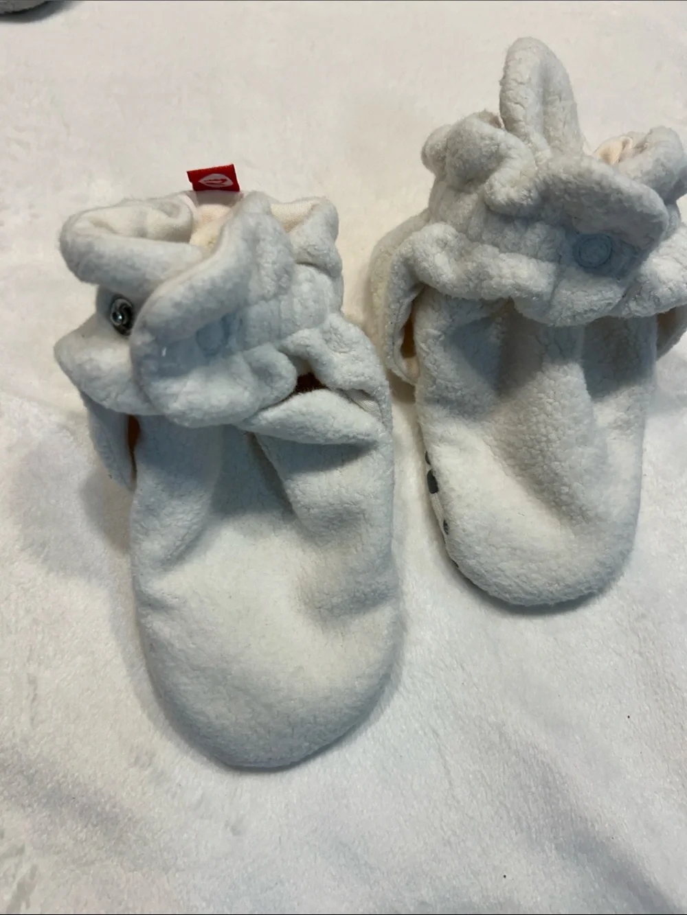 Set of 3 Infant Sherpa Booties